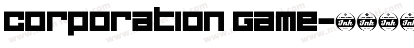 Corporation Game字体转换